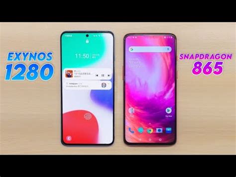 exynos 1280 vs snapdragon 865.